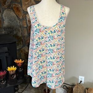 French Connection Floral Sleeveless Top